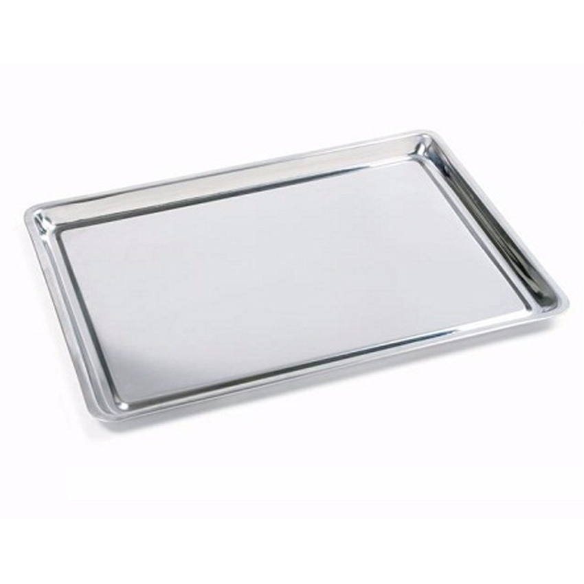 Khay mâm chữ nhật inox size 30x40, 35x50 cm loại dầy