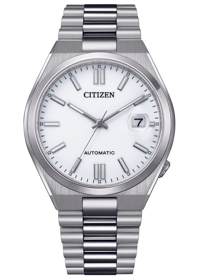 Đồng Hồ Nam Citizen Tsuyosa Dây Thép Không Gỉ Máy Cơ-Automatic NJ0150-81A - Mặt Trắng (Sapphire)