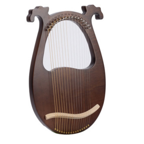 Đàn lyre 16 dây CEGAN-L016 mẫu mới có thể đeo khi biểu diễn tặng cây chỉnh dây, dây đàn dự phòng, sách hướng dẫn, túi kaki