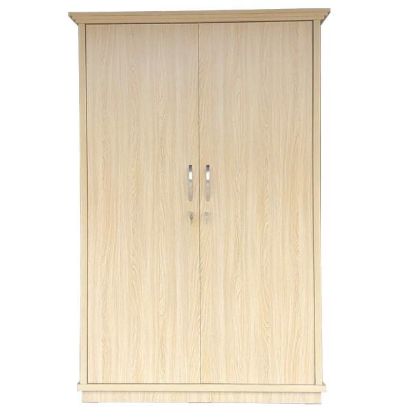 Tủ Áo Gỗ MDF Phủ Melamine 2 Cánh Màu Vân Lim