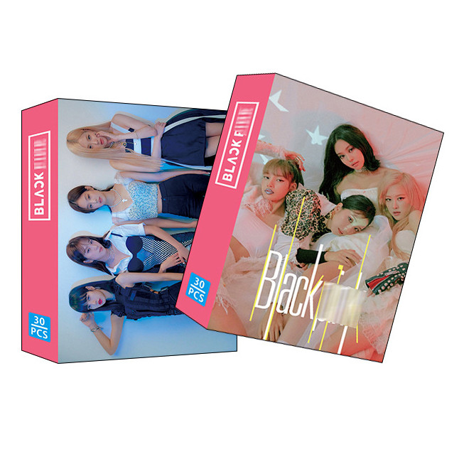 Lomo card Blackpink bộ ảnh thẻ nhóm Blackpink