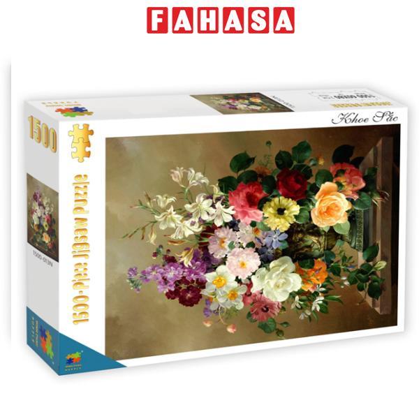 Bộ Tranh Ghép Hình Minh Châu - 60 x 80 cm (1500 Mảnh Ghép) - Khoe Sắc