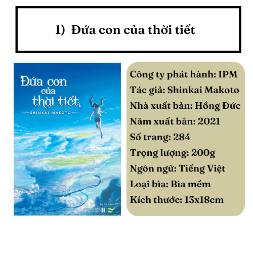 Combo Khu vườn ngôn từ - Đứa con thời tiết