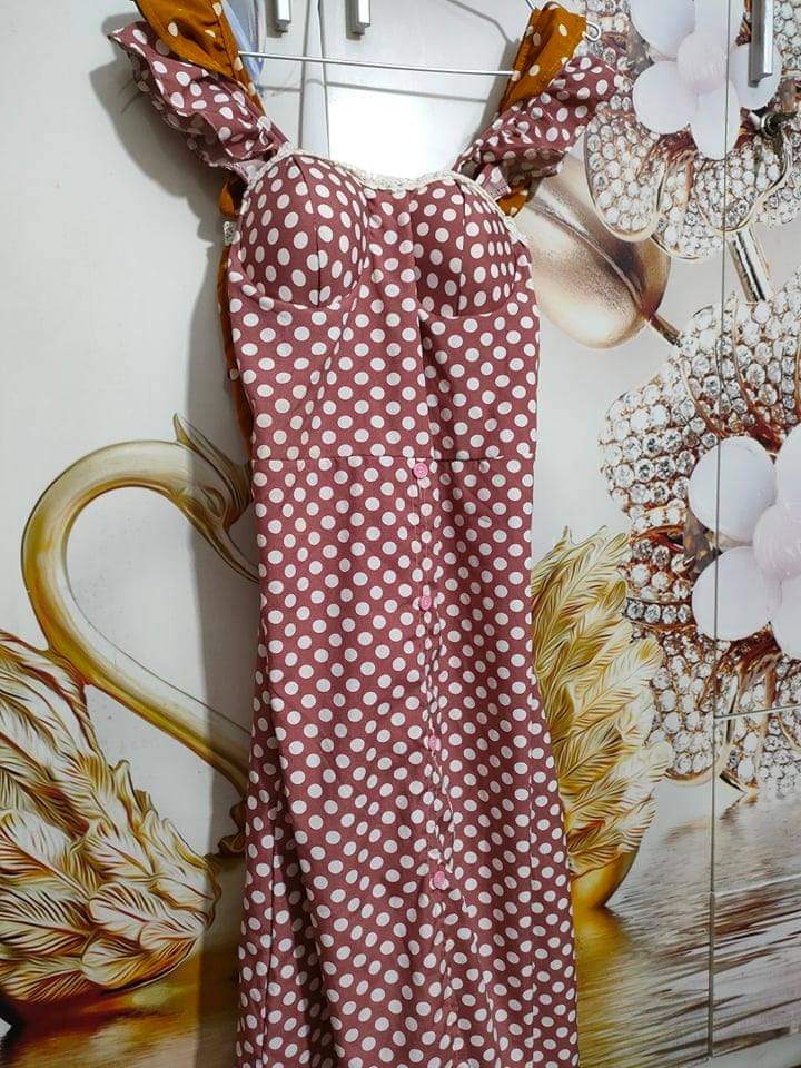 Đầm chấm bi nữ