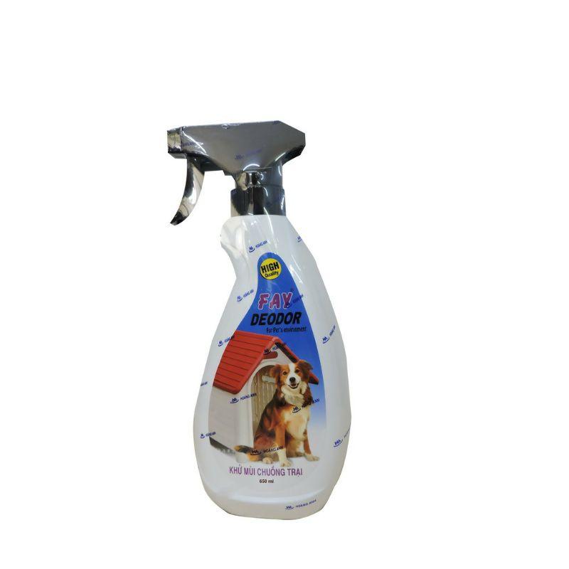 Fay deodor xịt khử mùi chuồng trại cho chó mèo 350ml