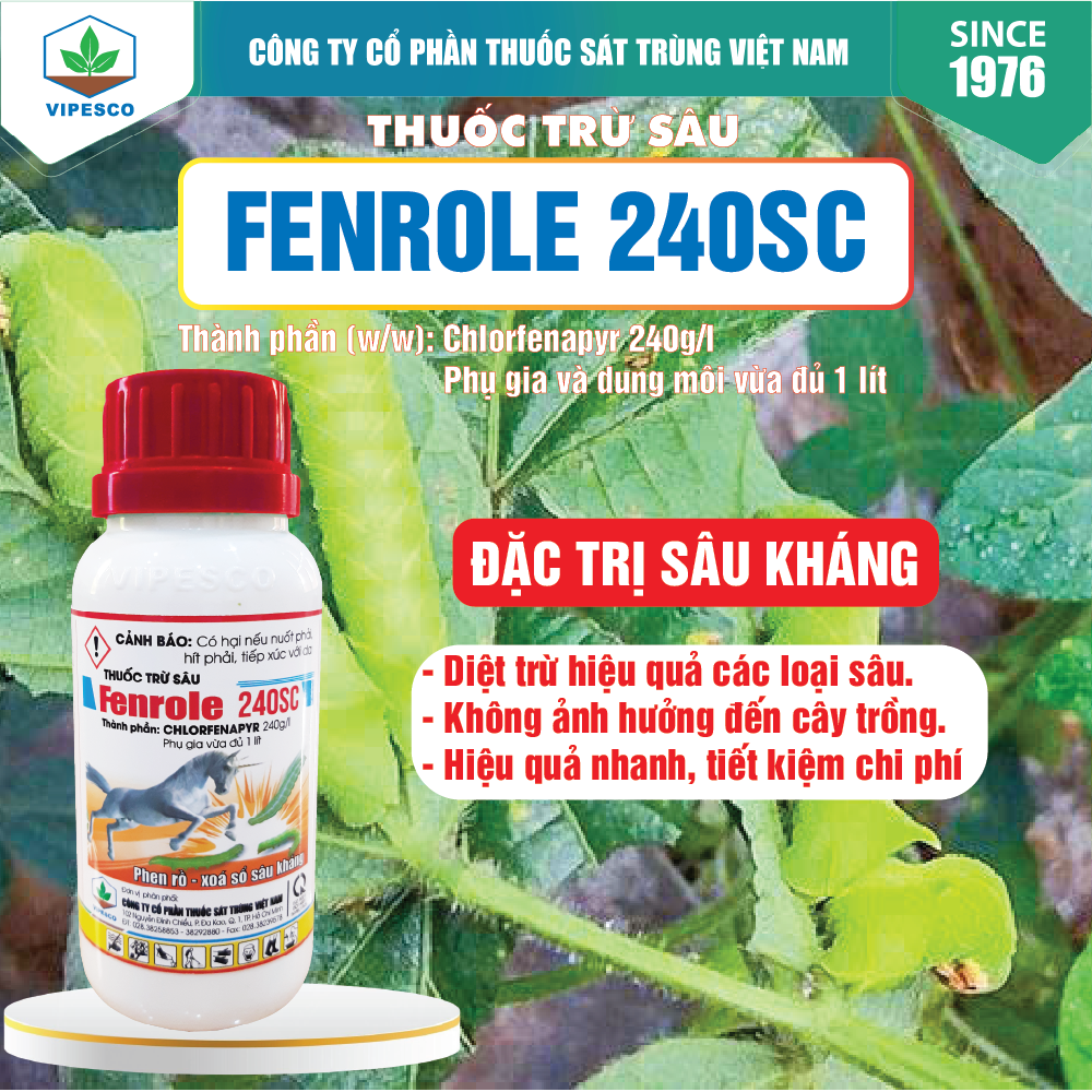 FENROLE 240SC-240CC - DIỆT TRỪ SÂU KHÁNG