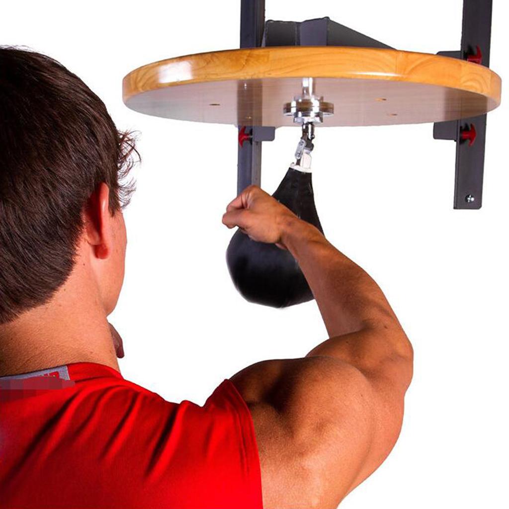PU Boxing Speed Ball MMA Dodge Punch Bag Workout Striking Speedbag