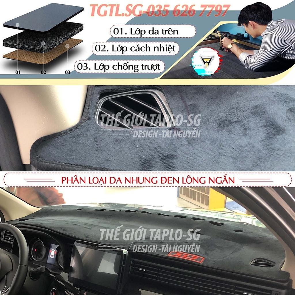 Thảm Taplo Chống Nắng ô tô dành cho Tucson đời 2022 da cacbon cao cấp chuẩn form Sang-Xịn-Mịn