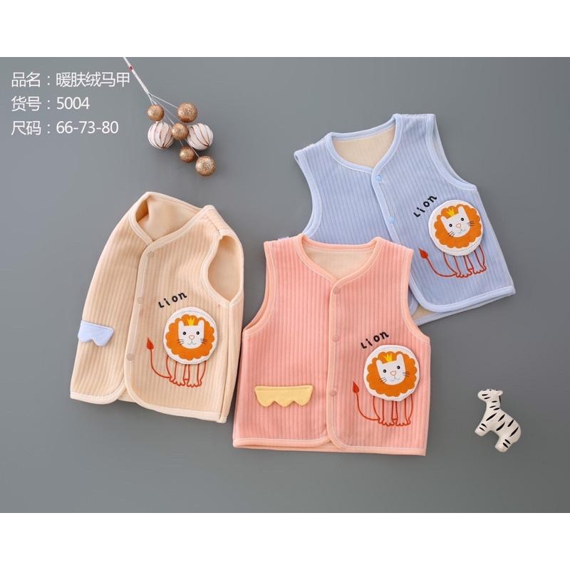 (MS25)Áo gile nhung Quảng Châu siêu ấm, mềm, mịn cho bé