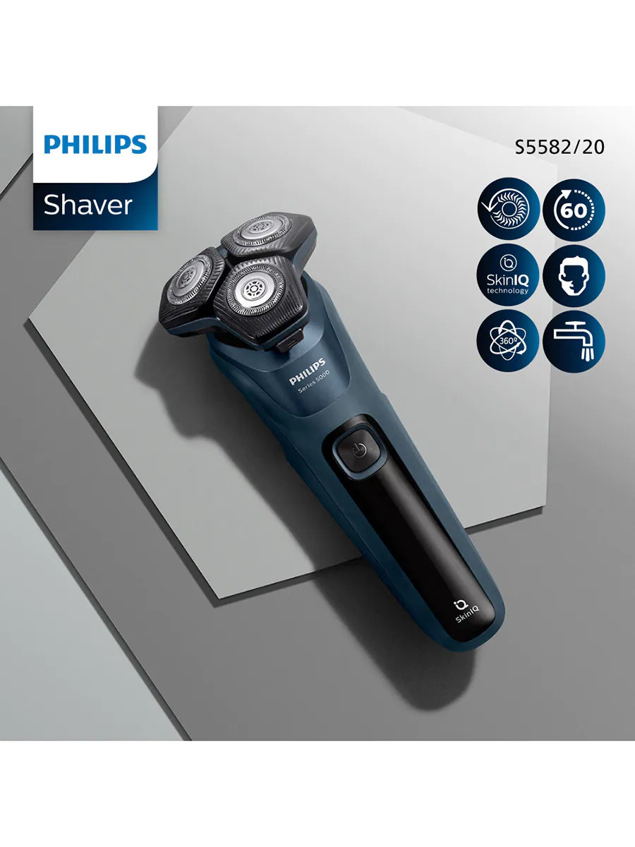 Máy Cạo Râu Khô Và Ướt Philips S5582/20 - Hàng Chính Hãng