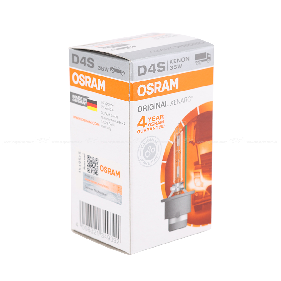 Bóng Đèn Xenon OSRAM Original D4S 66440 12V 35W