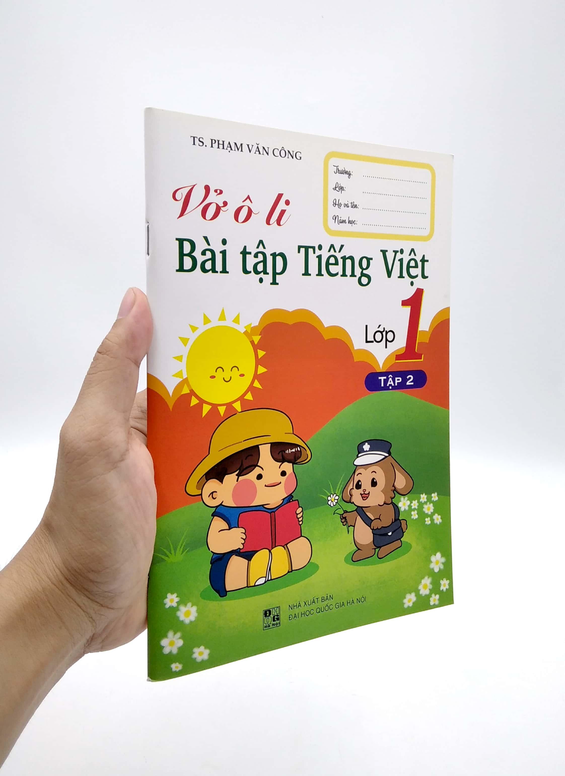 Vở Ô Li Bài Tập Tiếng Việt 1 - Tập 2