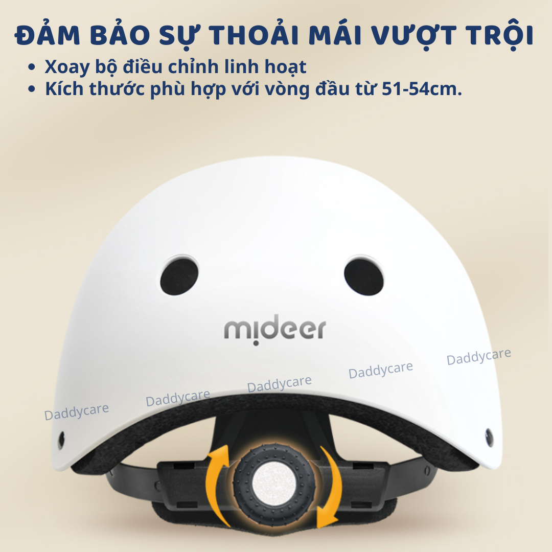 Mũ bảo vệ đầu cho bé kèm bảo vệ đầu gối, tay chân cho bé Mideer Protective Clothing Bike