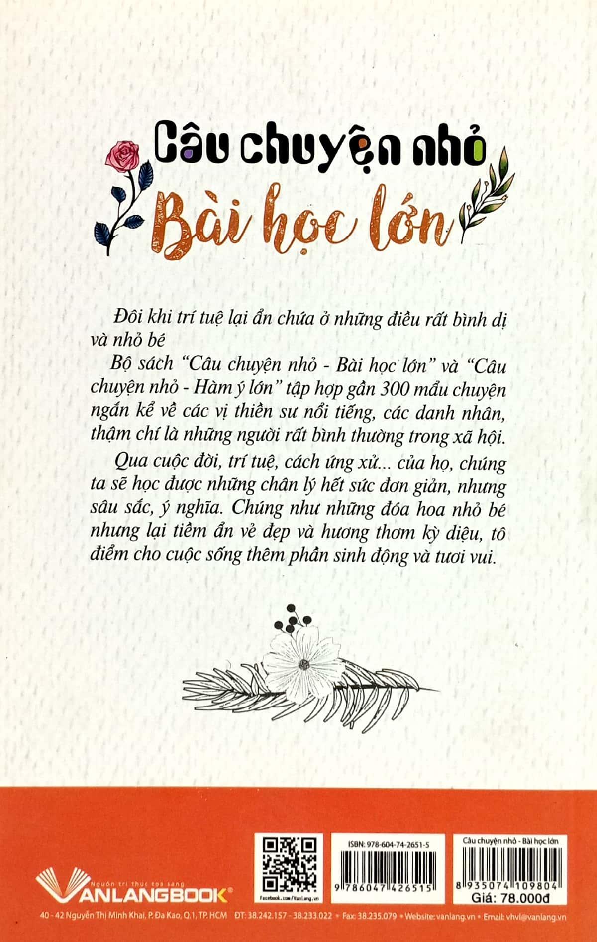 Câu Chuyện Nhỏ - Bài Học Lớn