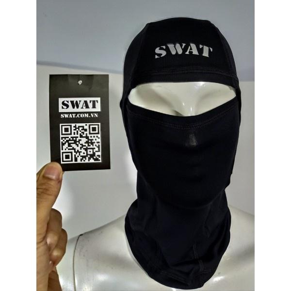 Mũ Trùm Bịt Mặt  Swat Co Dãn 4 Chiều, Hút Mồ Hôi