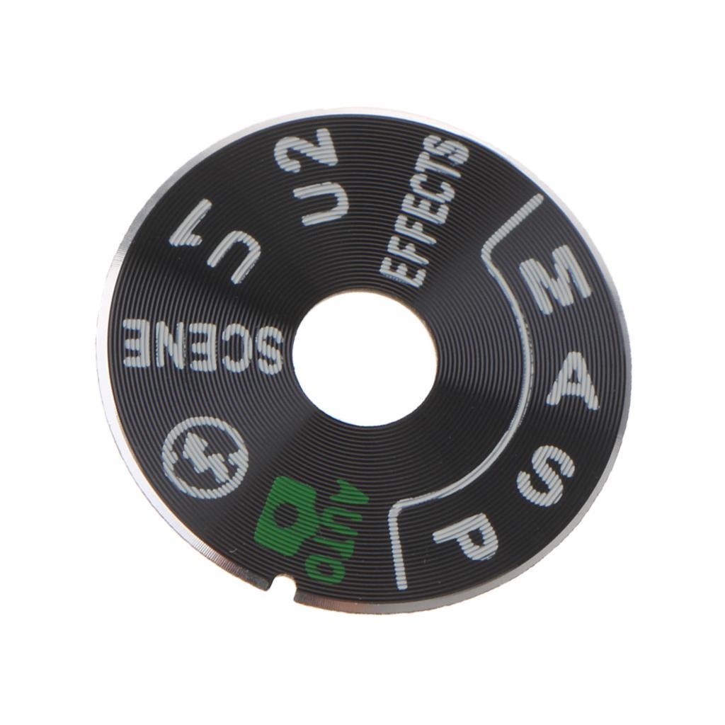 2-6pack Top Cover Function Dial Mode Interface Repair for Nikon D750 DSLR