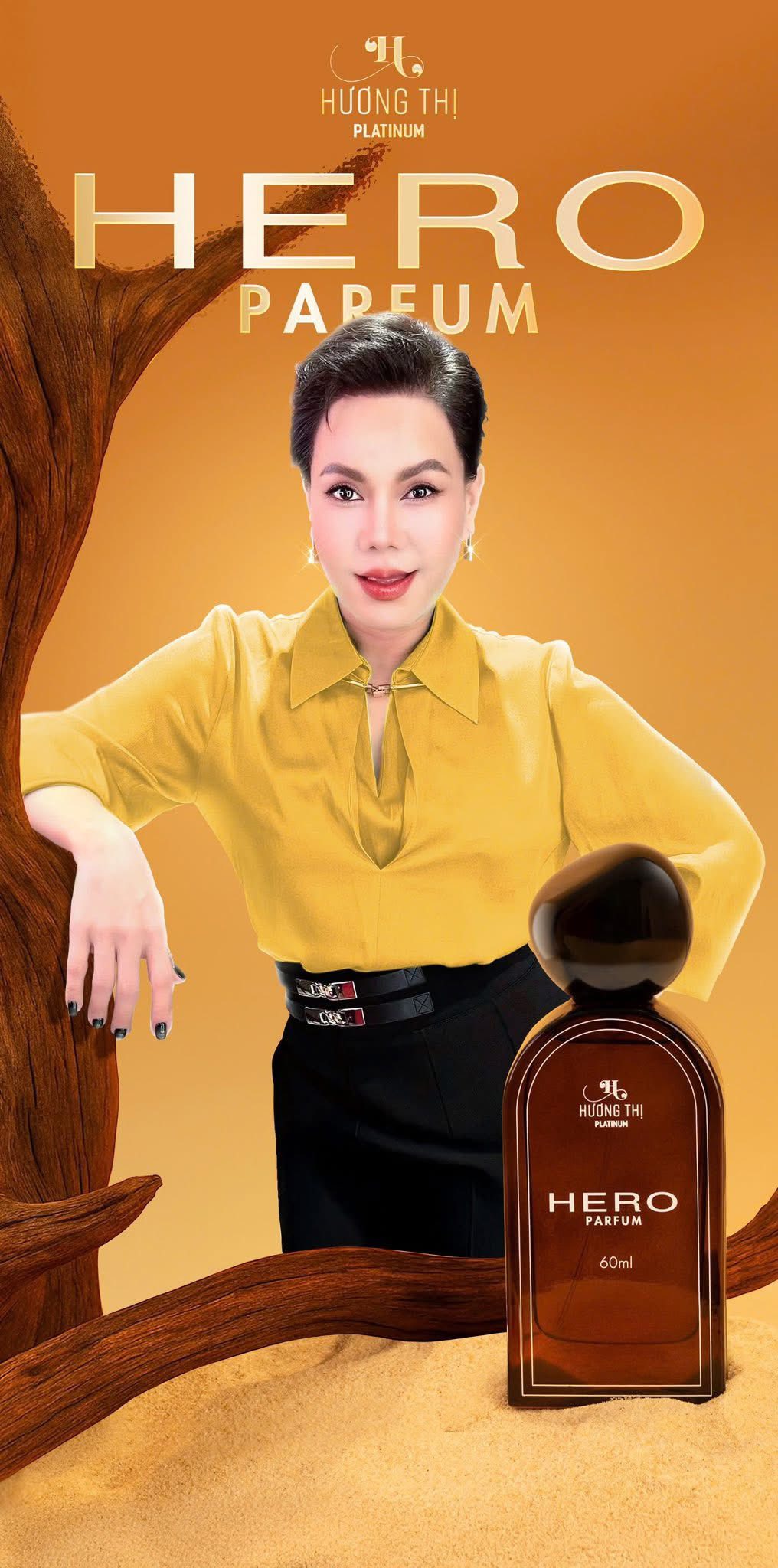 NƯỚC HOA NAM HERO 60ML - PHIÊN BẢN MỚI