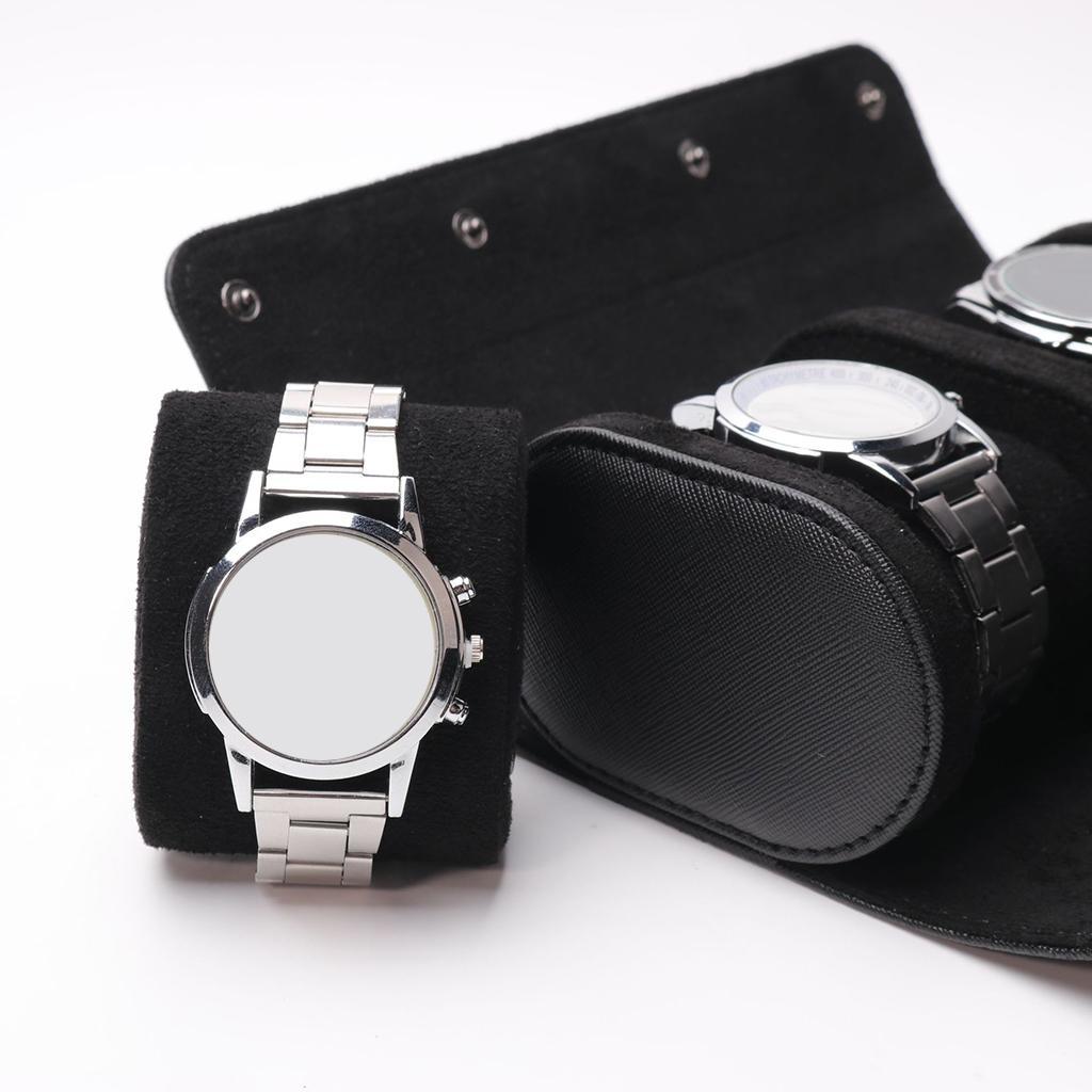 3 Grids Slot Wrist Watch Display Box Case Jewelry Storage Holder Organizer