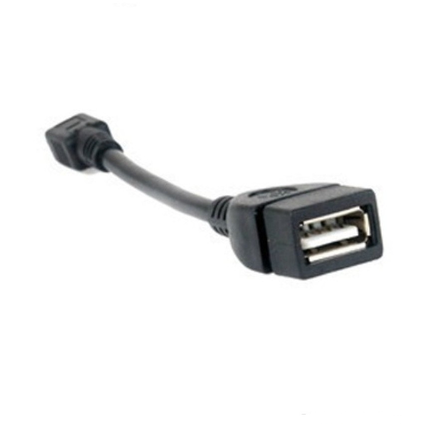 CÁP OTG CỔNG MINI USB (HÌNH THANG) RA USB