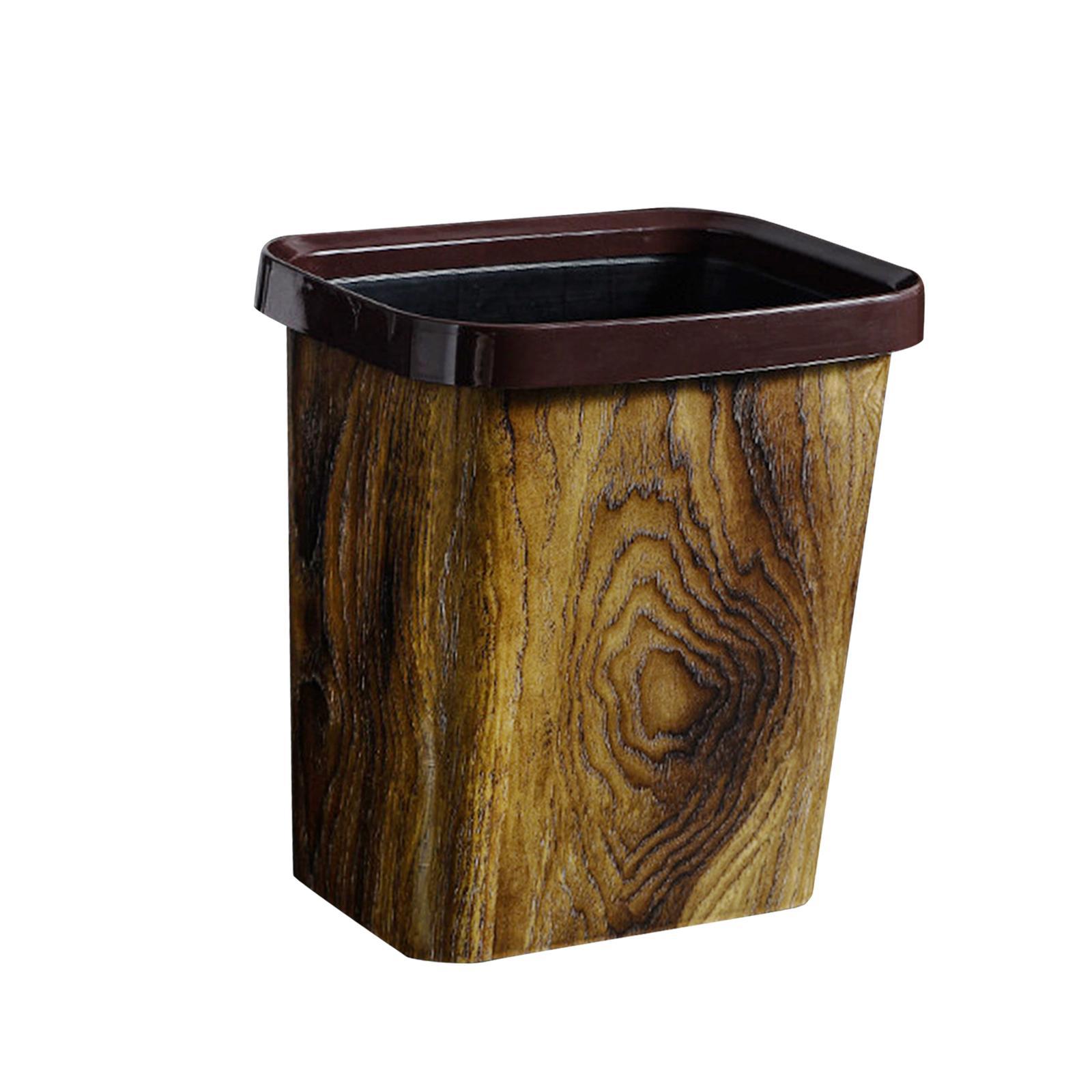 Trash Can Decorative Garbage Container Garbage Container Bin for Home Office