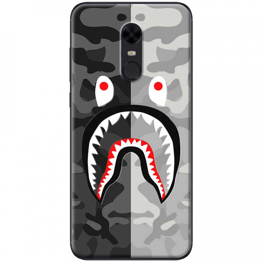 Ốp lưng  dành cho Xiaomi Redmi 5 Plus mẫu Bape