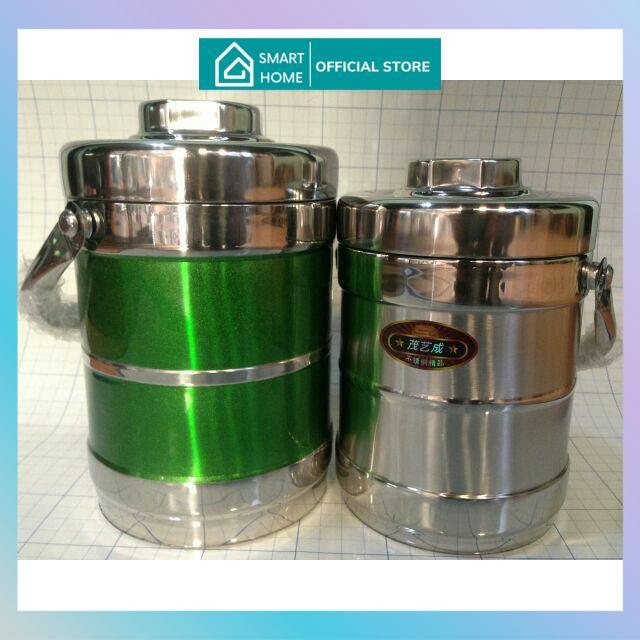 Cặp lồng giữ nhiệt 3 ngăn dung tích 2L 100% inox đẹp