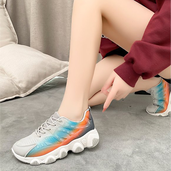 Giày thể thao nữ GEMI - giày ullzzang màu đen - nhiều màu phối viền độc lạ thoáng mát phù hợp cho hoạt động thể dục thể thao - M7036