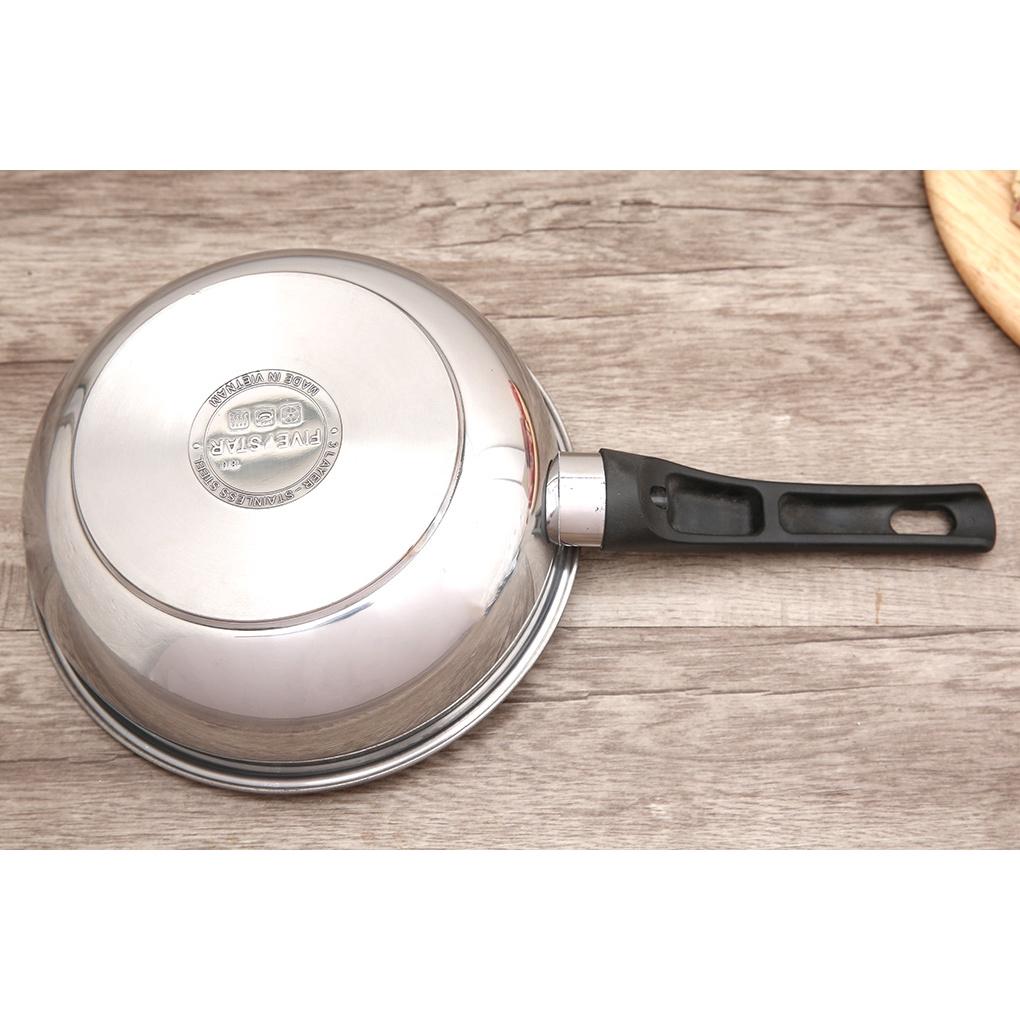 Chảo Chống Dính Bếp Từ Sâu Lòng 3 Đáy Cao Cấp , tặng 1 sạn dừa