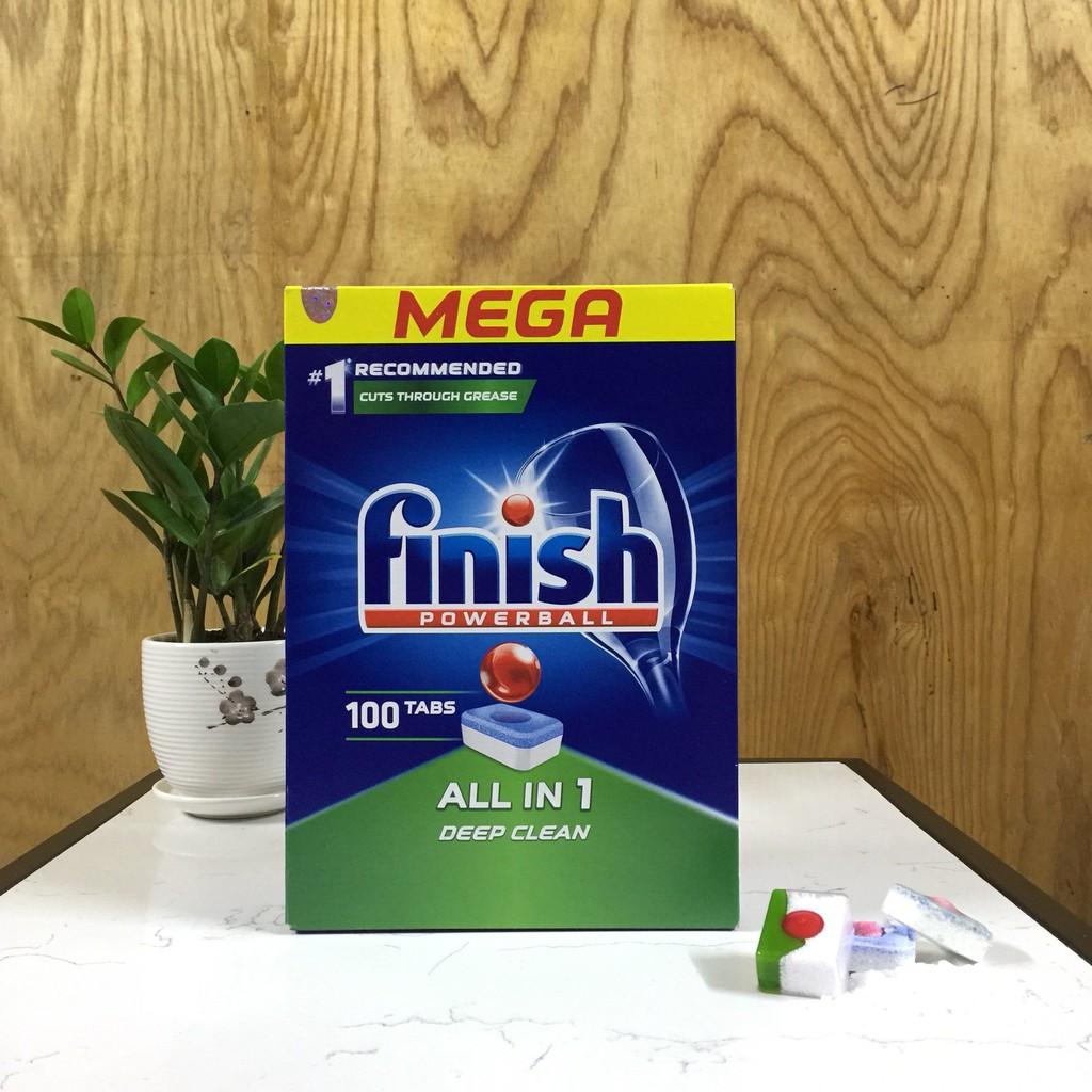 Viên rửa bát Finish All in 1 Loại 100 viên