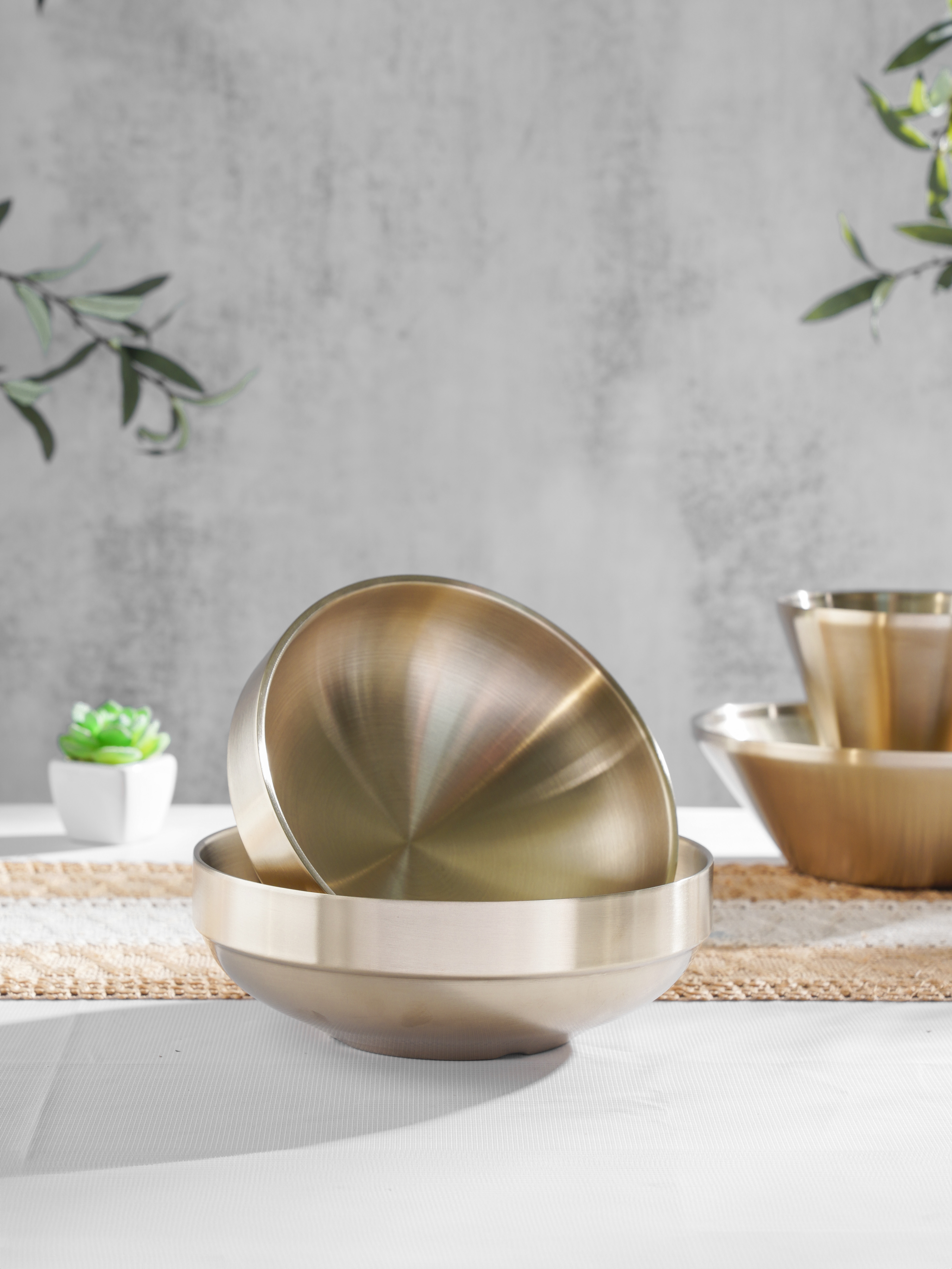 Tô mì lạnh Spring 100% inox 201 cao cấp, không sét, thành cao, lòng sâu cao cấp - Cobihome