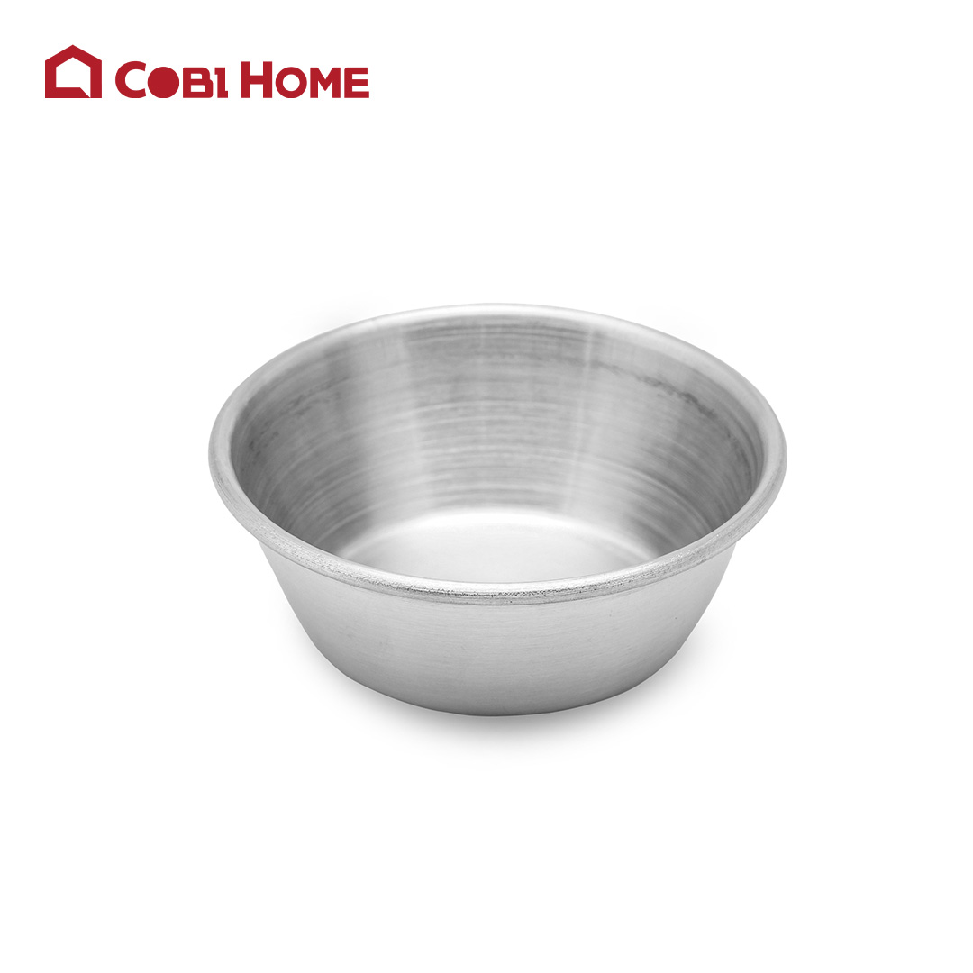 Dĩa gia vị, dĩa chấm, chén inox 304, chén chấm tròn - nhiều size