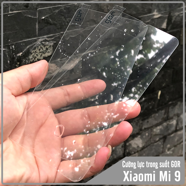 Bộ 2 miếng kính cường lực Gor cho Xiaomi Mi 9 Lite / Mi 9 / Mi CC9 - Full Box - Hàng nhập khẩu