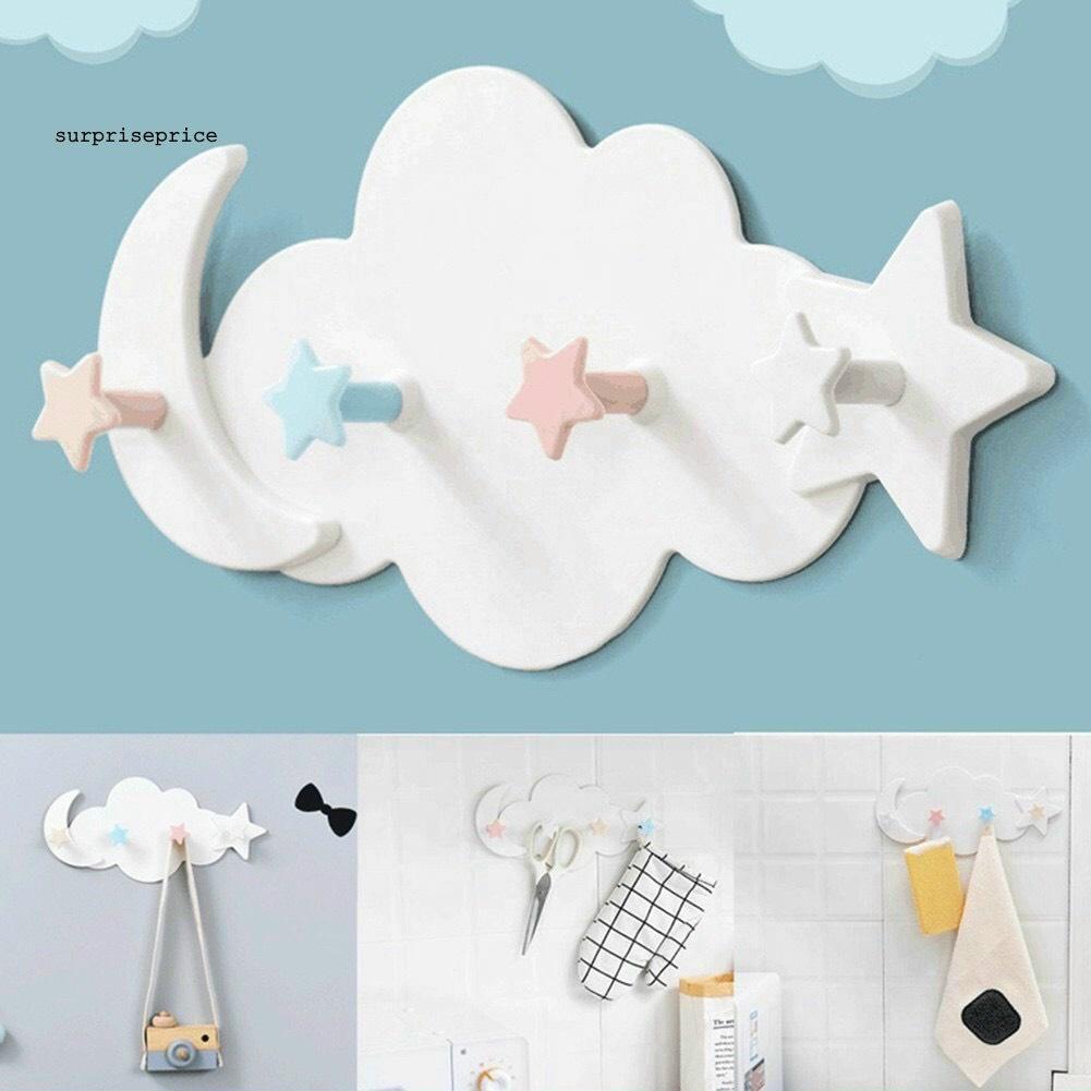 Móc Treo Tường Hình Đám Mây Xinh Xắn Trang Trí Phòng