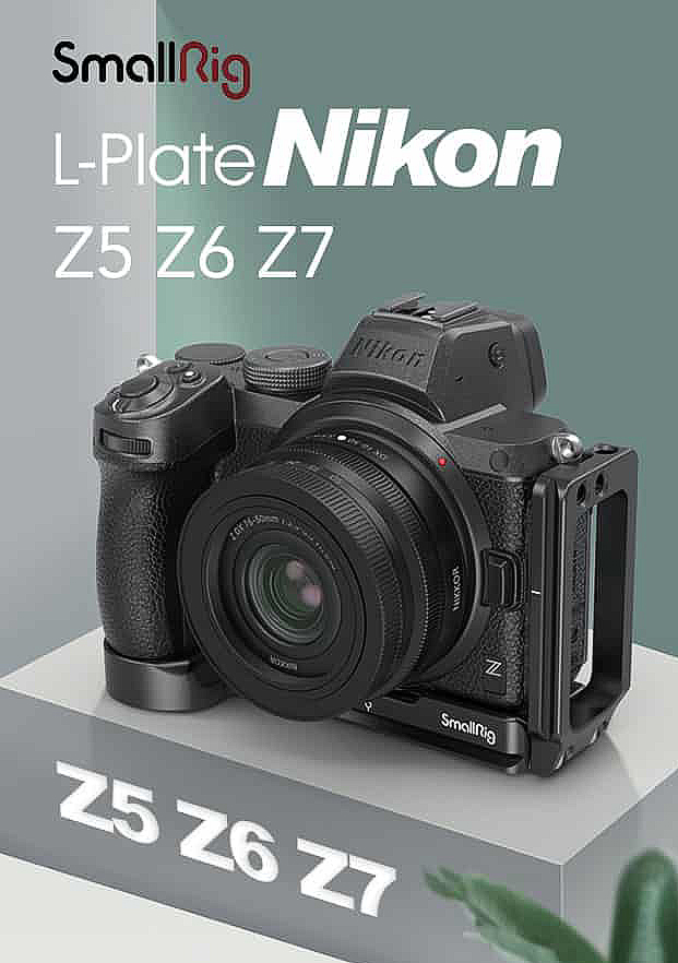 SmallRig L Plate dành cho  Nikon Z5 Z6 Z6II Z7 Z7II - 2947 - Hàng Chính Hãng