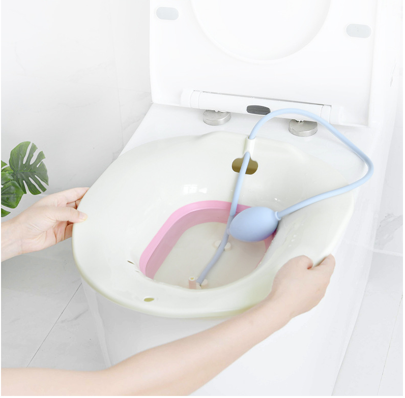 Bồn vệ sinh cho phụ nữ mang thai và người già Tiện Lợi kèm Vòi xịt phụ khoa