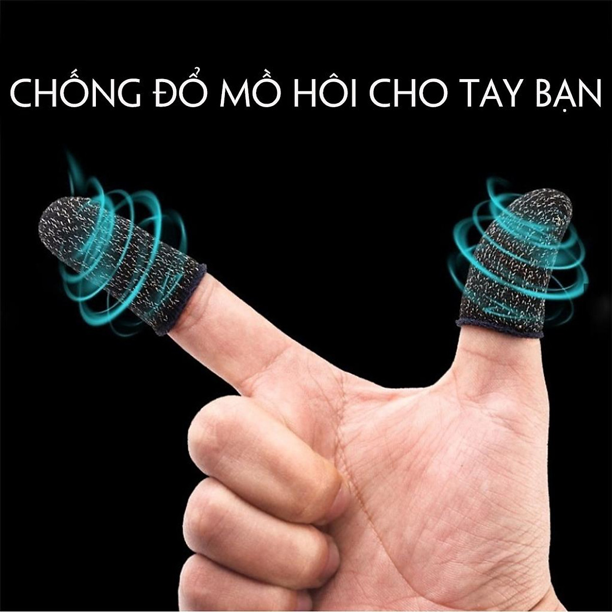 Găng tay chơi game cảm ứng PUBG, Liên quân, chống mồ hôi, cực nhạy - Hàng Chính Hãng