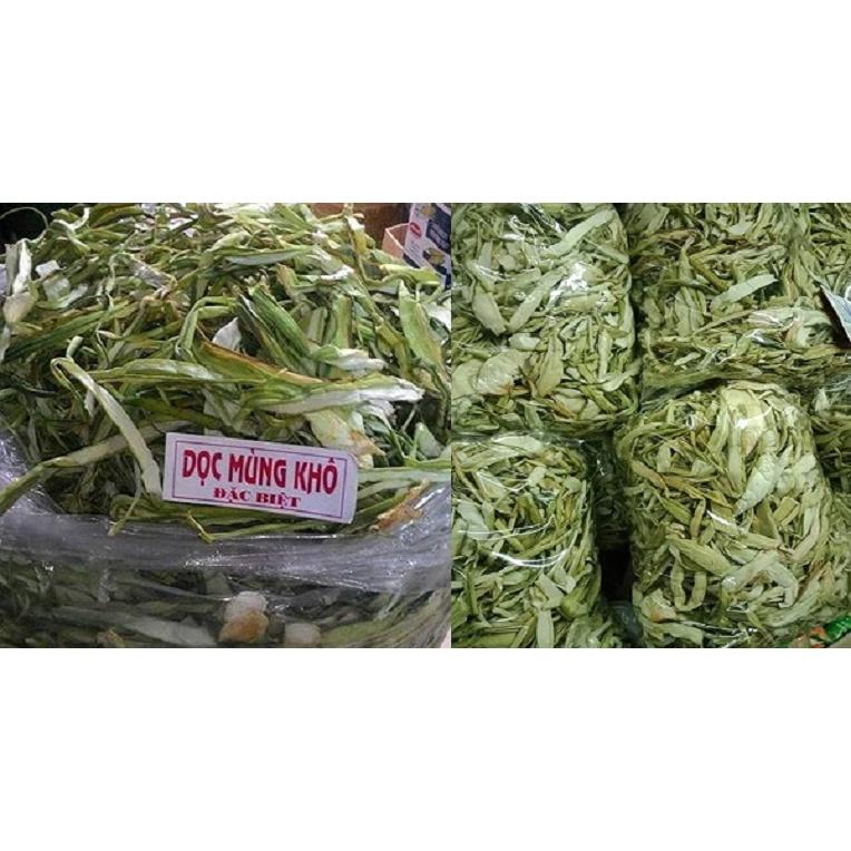 100gr Dọc mùng (Cây bạc hà) sấy khô sạch nấu canh chua, hàng nhà làm