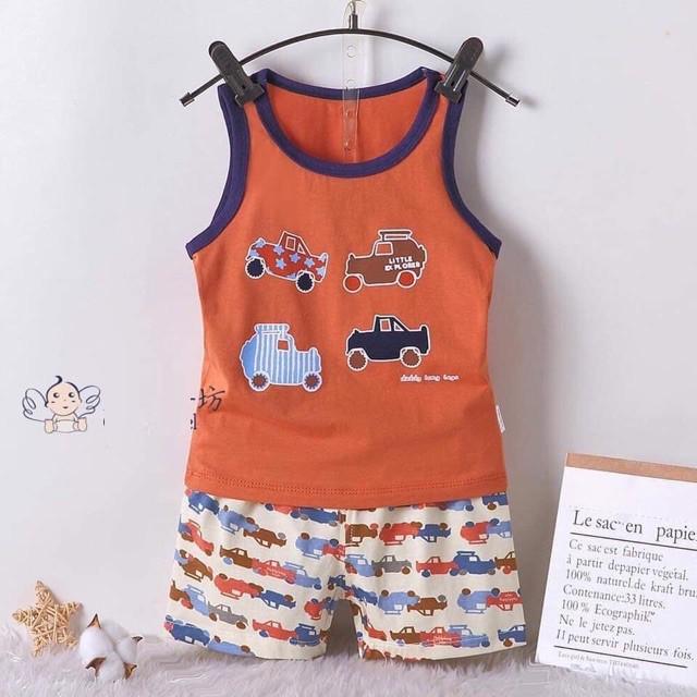 Bộ ba lỗ cho bé trai bé gái size 8-15kg