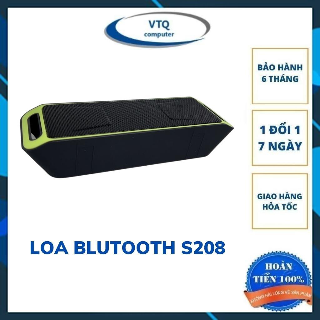 Loa S208 Bluetooth công suất lớn dùng cho máy vi tính PC, Laptop, Tivi , Giá siêu rẻ