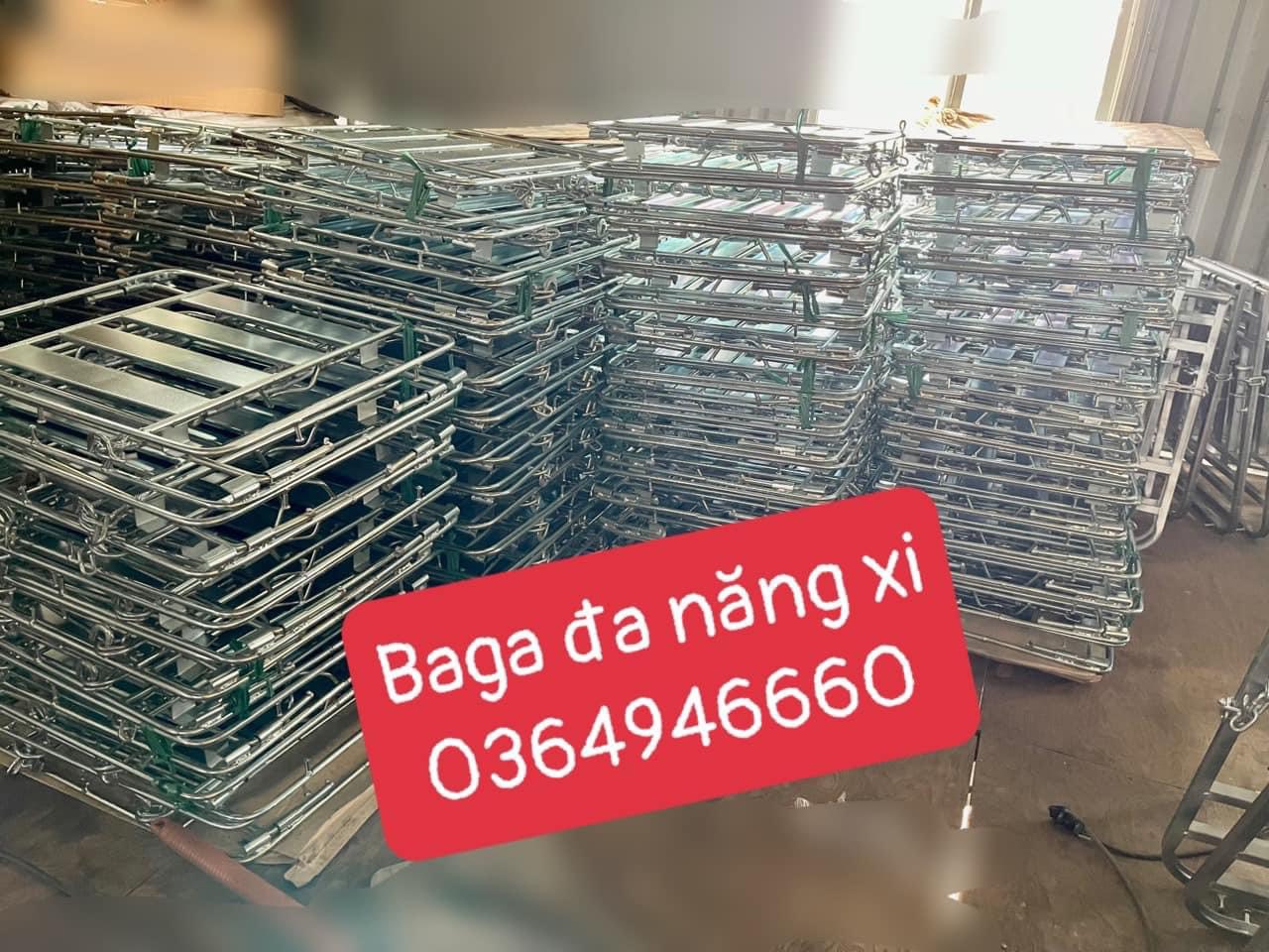 Baga xe máy đa năng sắt đạc mạ kẽm