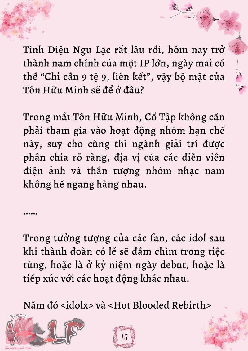 xuyên không vào nhóm nhạc nam 200 người chapter 26 15