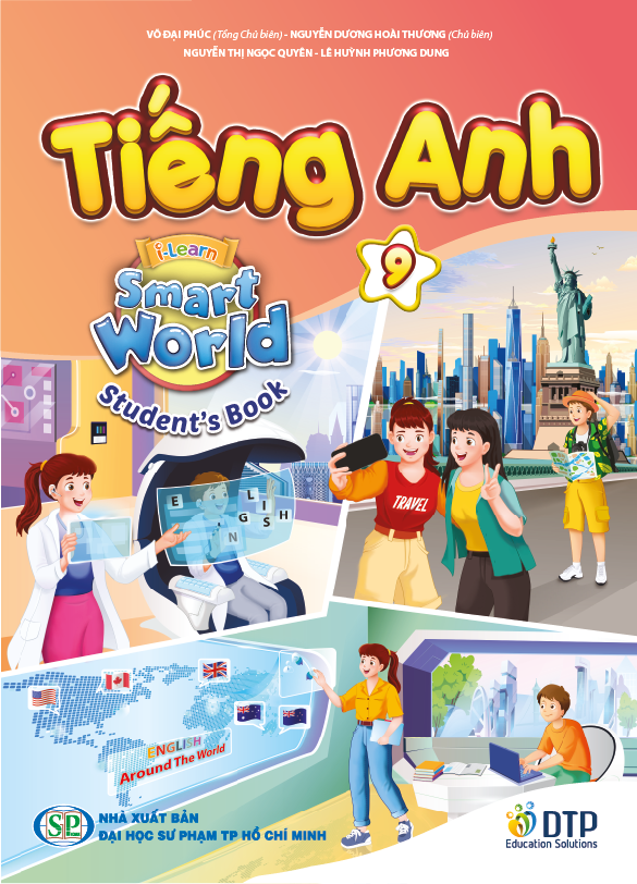 Tiếng Anh 9 i-Learn Smart World - Trọn bộ (Sách học sinh, Sách bài tập, Notebook)