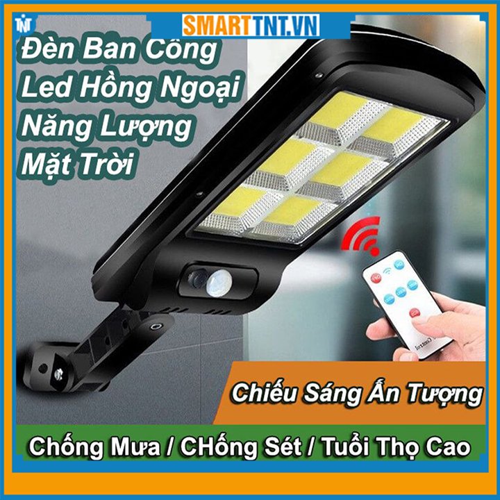 Đèn năng lượng mặt trời cảm biến hồng ngoại 150W