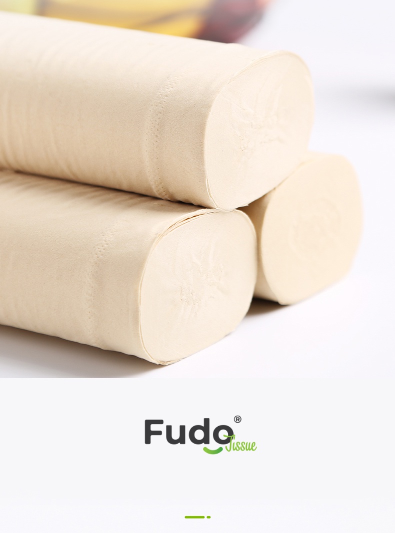 Khăn giấy hộp Fudo TISSUEBOX không mùi từ sợi tre - 100 tờ - 3 lớp siêu thấm