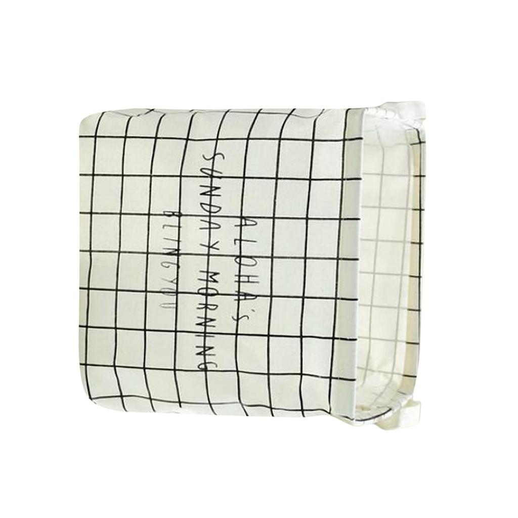 Foldable Clothing Storage Bucket Laundry Basket Organizer Bags