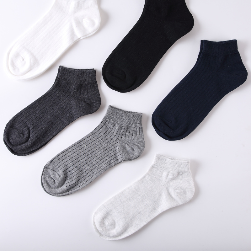 Set 3 đôi Tất vớ trơn Nam cao cấp, vớ trơn không họa tiết