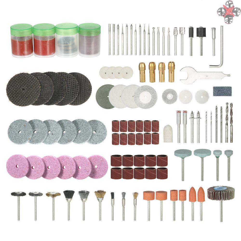 Bộ 166 Phụ Kiện Cho Máy Mài 1 / 8 ''