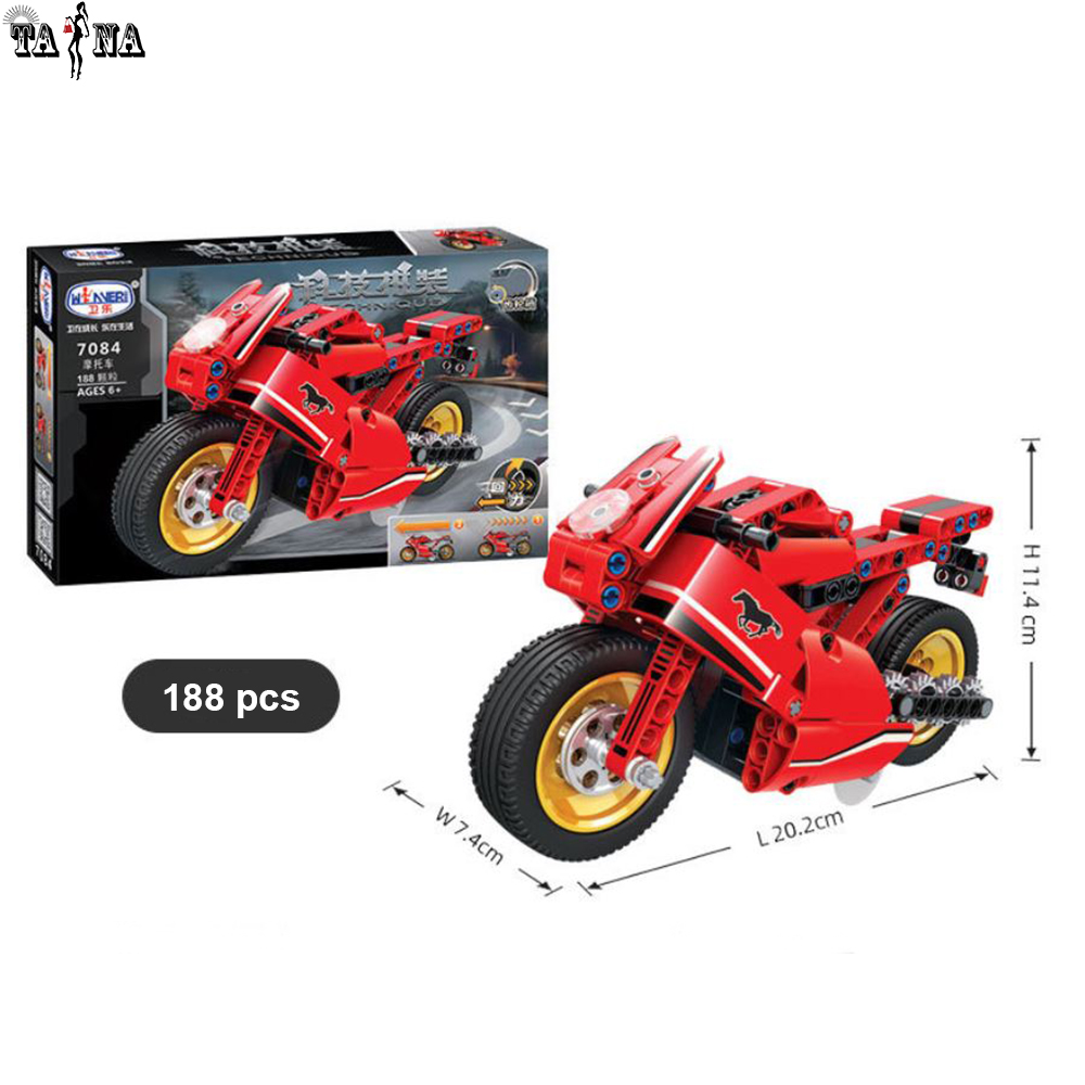 Đồ chơi lắp ráp mô hình xe mô tô