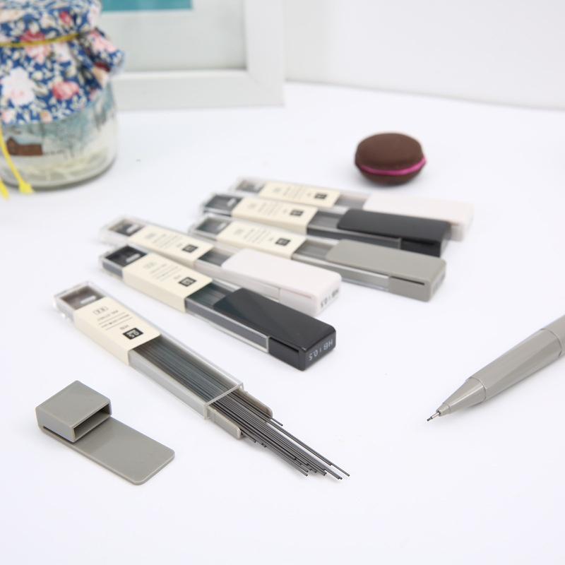 S86 - Hộp lõi kim chì cứng 0.5mm HB thay thế ruột cho bút chì bấm