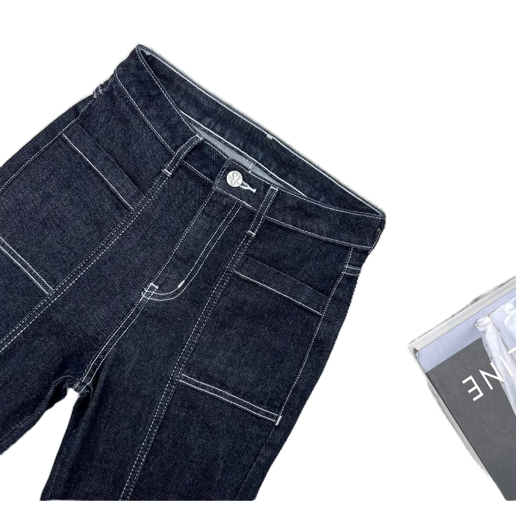 Áo khoác Jean A9 siêu đẹp_ Quần bò nữ ống suông hách dáng fom chuẩn nhà máy SAMMA JEANS - Quần jeans